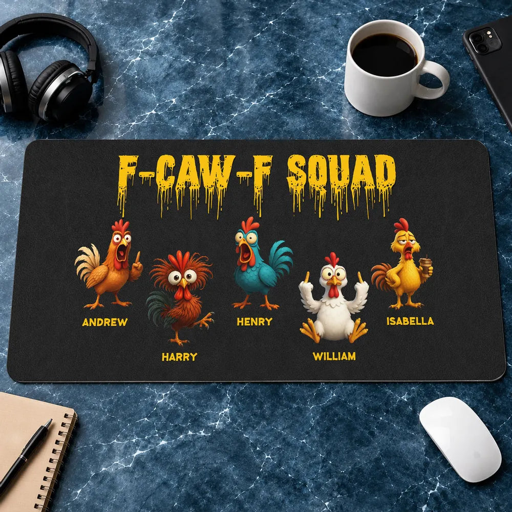 This FCawF - Personalized Desk Mat