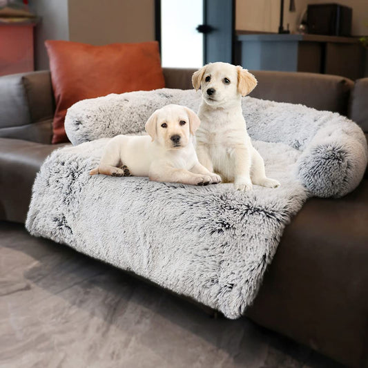 Sofa Style Luxurious Mat for Pets, Waterproof Lining and Nonskid Bottom Perfect on Dog Crate
