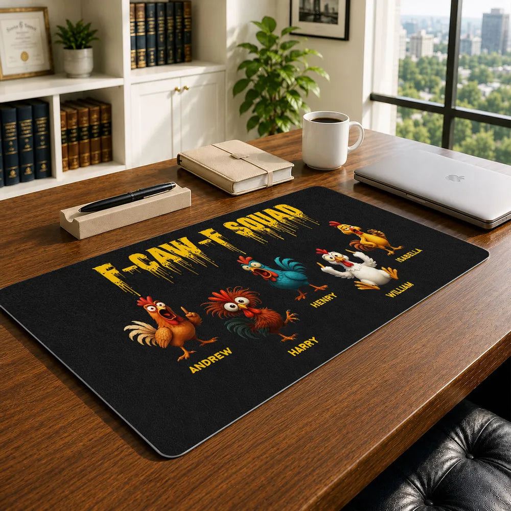This FCawF - Personalized Desk Mat