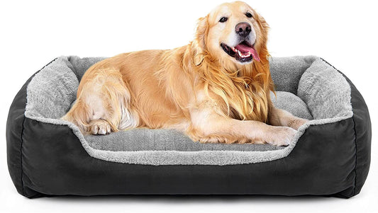 Washable Pet Bed Mattress Comfortable and Warming Rectangle Dog Bed