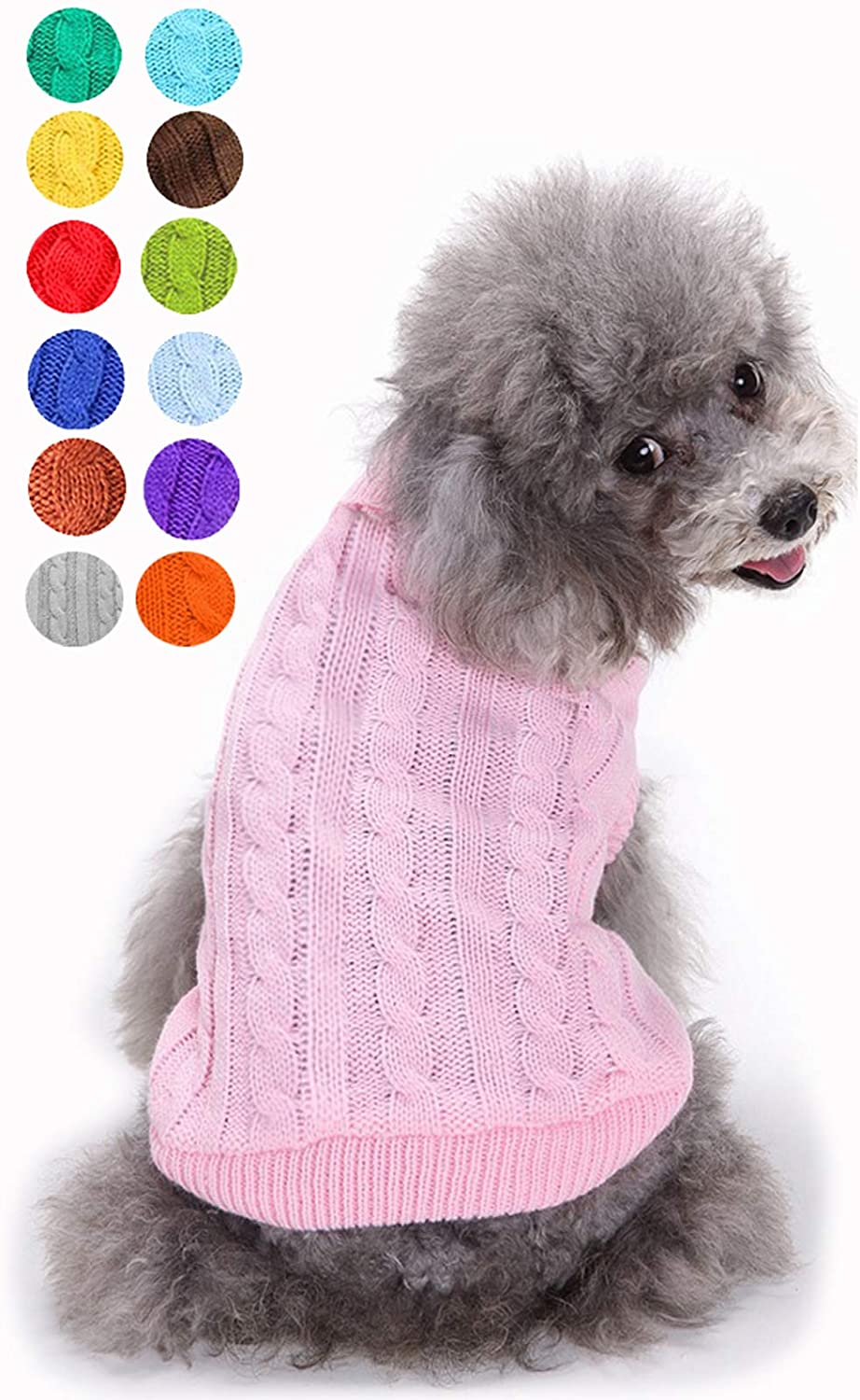Knitted Classy Sweater for Dog & Puppy Cat