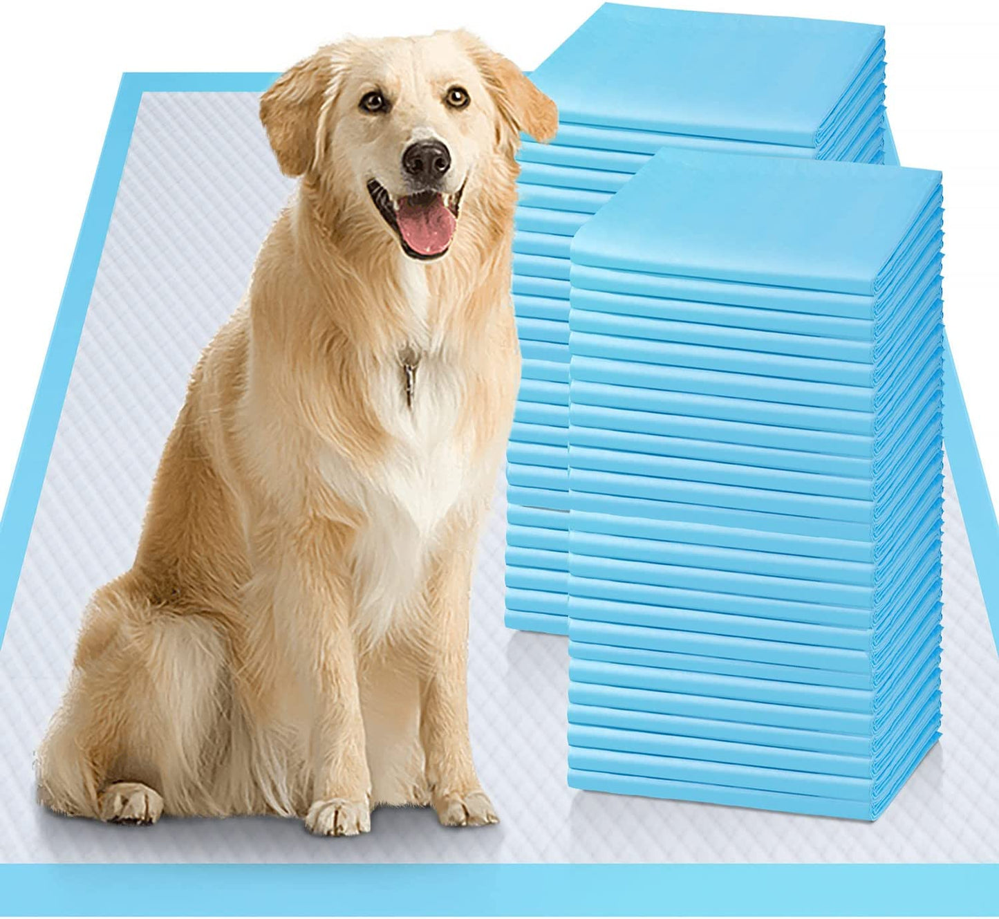 Quick Dry Thicken 6 Layers Ultra Absorbent Dog Pee Pads Leak-Proof Odor-Control Puppy Training Pads