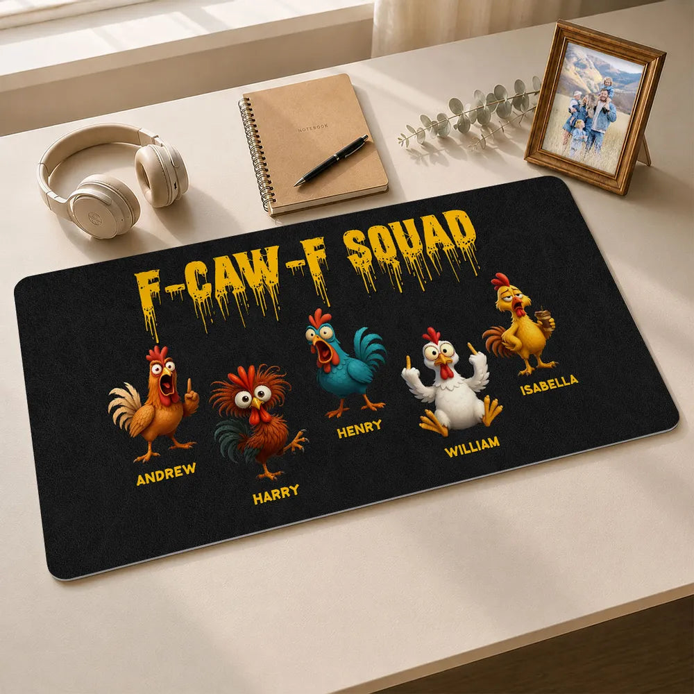 This FCawF - Personalized Desk Mat