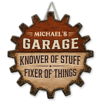 The Fixer - Personalized Wood Sign