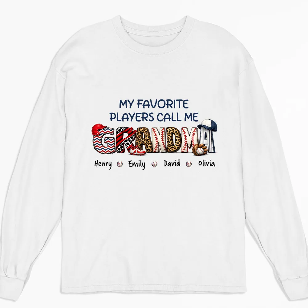 My Fav Players - Personalized Custom Shirt