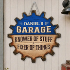 The Fixer - Personalized Wood Sign