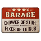 Knower And Fixer - Personalized Metal Sign