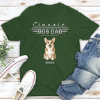 Classic Dog Dad - Personalized Custom Shirt