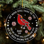 My Heart Still Looks For You - Personalized Custom Acrylic Ornament