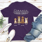 Classic Dog Dad - Personalized Custom Shirt