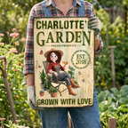 Garden Herbs And Veggie Best Decor Sign - Personalized Metal Sign