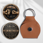 To My Son I Always Believe In You - Personalized Pocket Hug