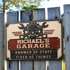 The Fixer - Personalized Metal Sign
