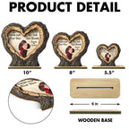 From First Kiss Till Last Breath Couple Kissing 2D Flat - Personalized 2-Layered Wooden Plaque - Anniversary Gift, Valentine's Gift For Him, For Her
