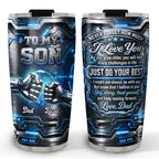 Stay Strong Trust Yourself - Personalized 3D Effect Tumbler