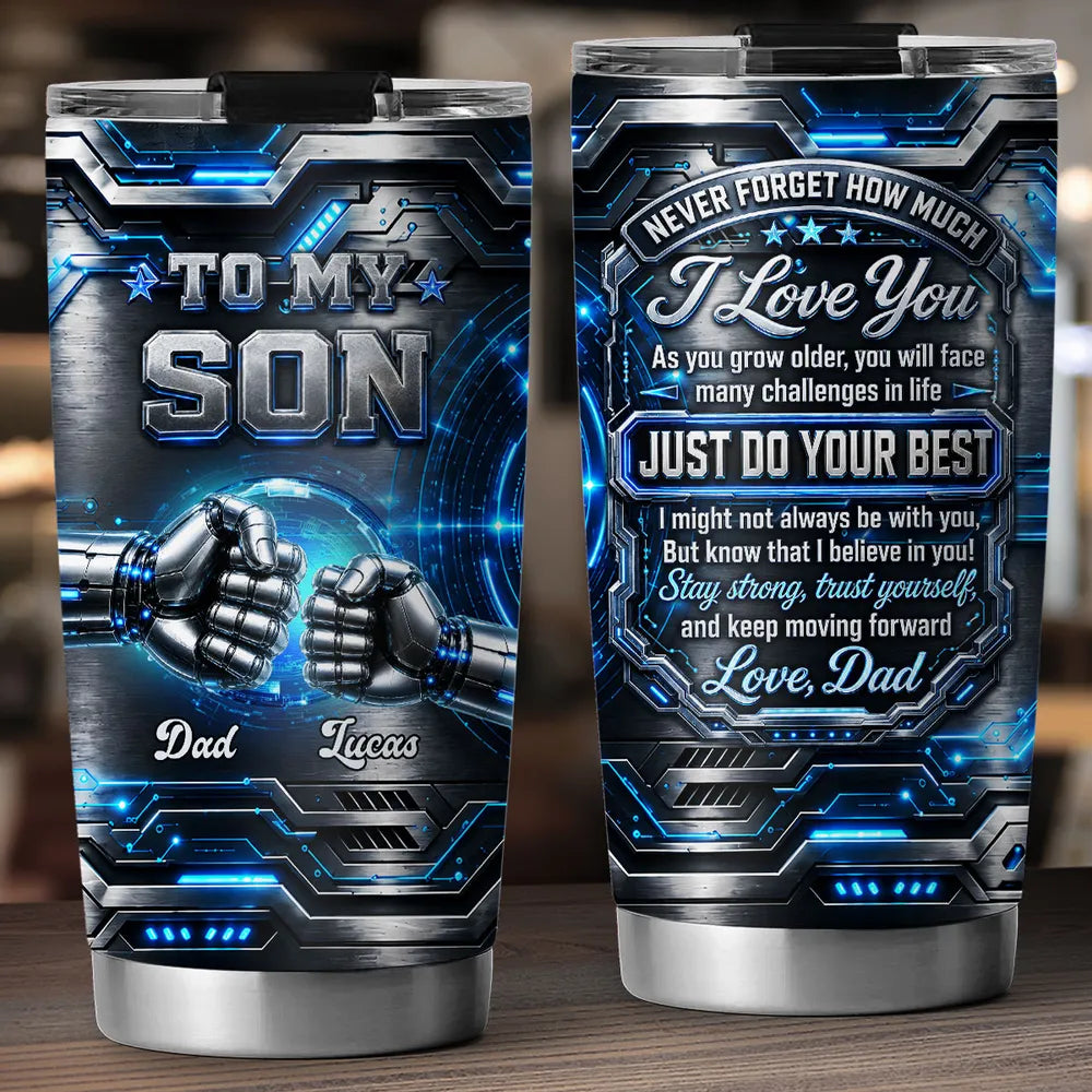 Stay Strong Trust Yourself - Personalized 3D Effect Tumbler