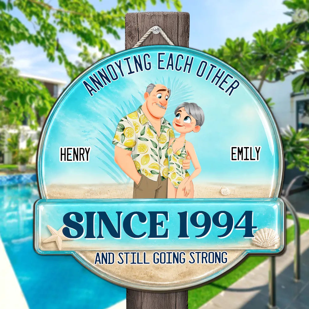 Endless Love Summer - Personalized Wood Sign