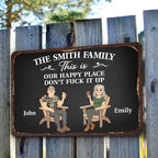 Our Place - Personalized Custom Metal Sign