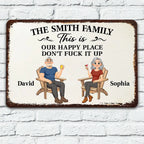 Our Place - Personalized Custom Metal Sign