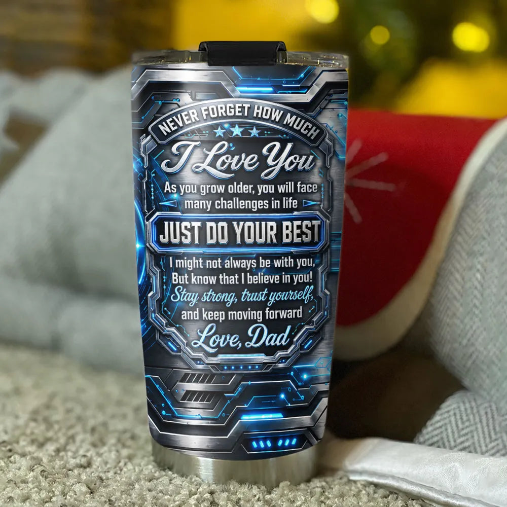 Stay Strong Trust Yourself - Personalized 3D Effect Tumbler