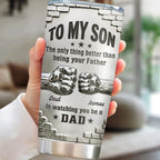 Watching You Grow - Personalized 3D Effect Tumbler