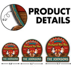 Summer Vibe Relax Unwind On Patio Backyard Bar Time - Personalized Wood Sign - Gift For Couple, Summer Outdoor Porch, Patio, Bar Decoration