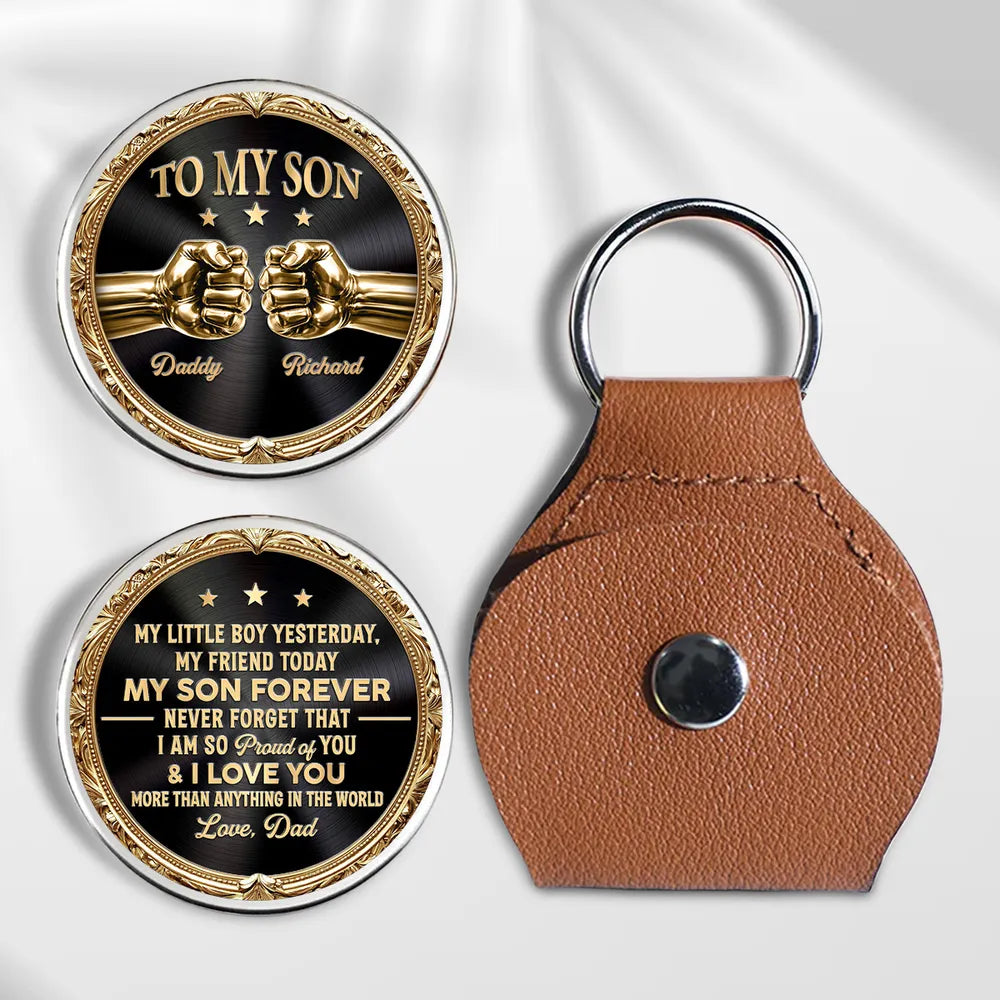 My Son Forever - Personalized Pocket Hug