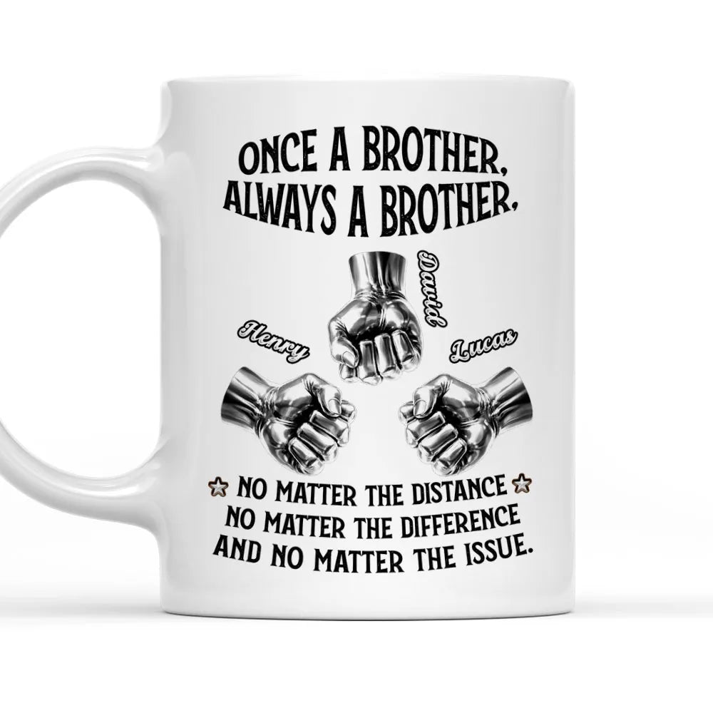 Always My Brother - Personalized Coffee Mug