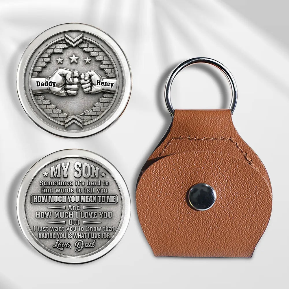 For My Son - Personalized Pocket Hug