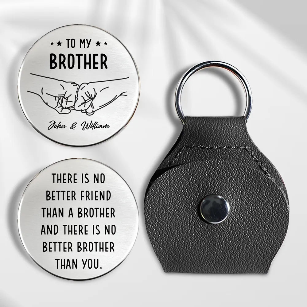 No Better Brother Than You - Personalized Pocket Hug