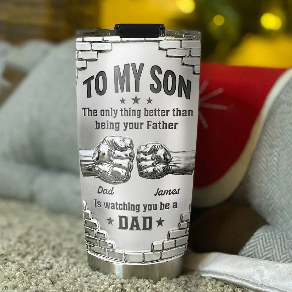 Watching You Grow - Personalized 3D Effect Tumbler