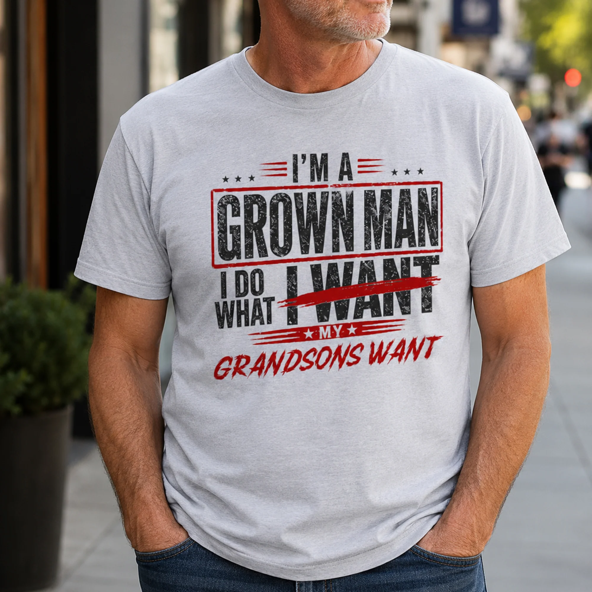 I Do Whatever My Grandkid Wants - Personalized Shirt