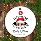 Baby's First Christmas - Personalized Ornament - New Year Gift For Expecting Parents