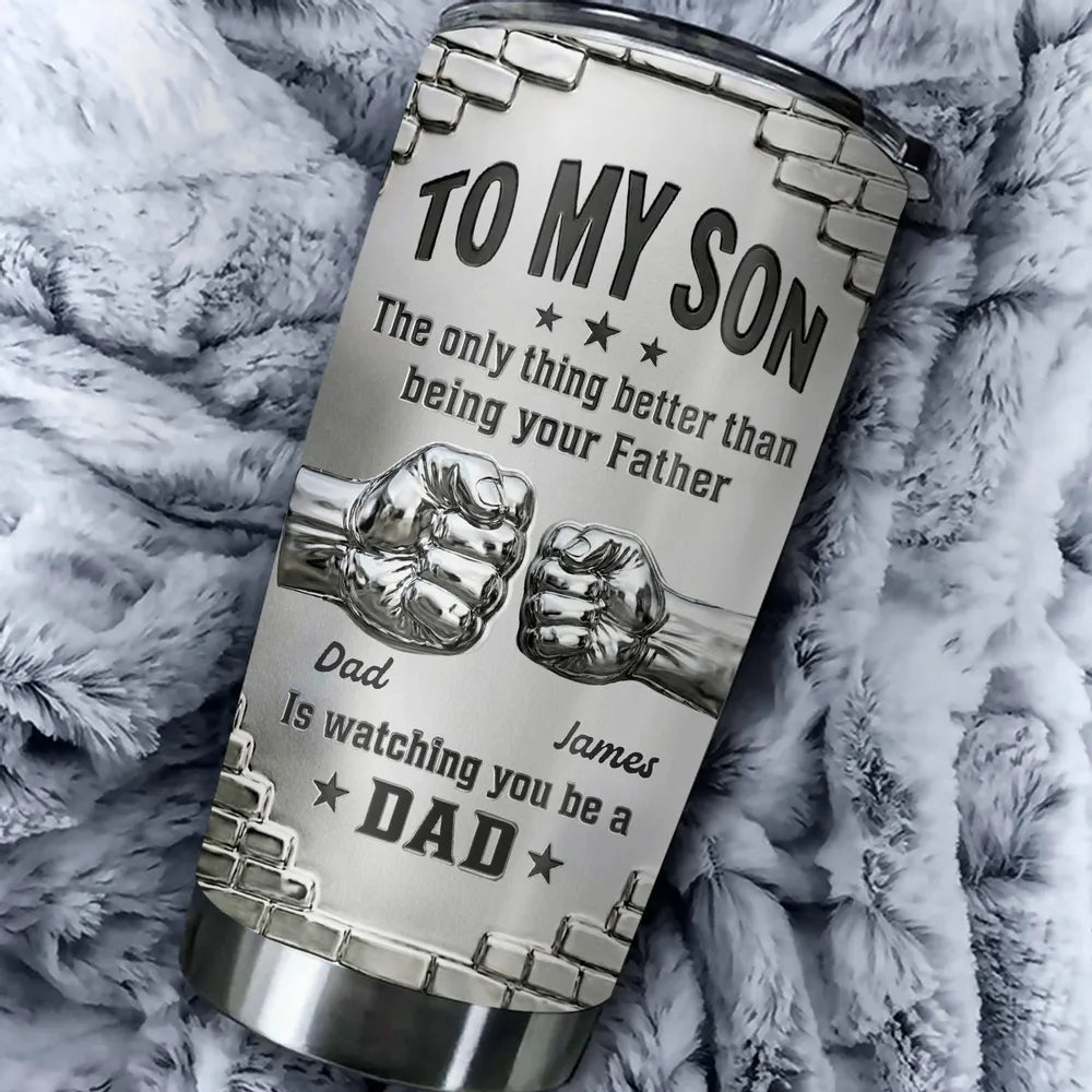 Watching You Grow - Personalized 3D Effect Tumbler