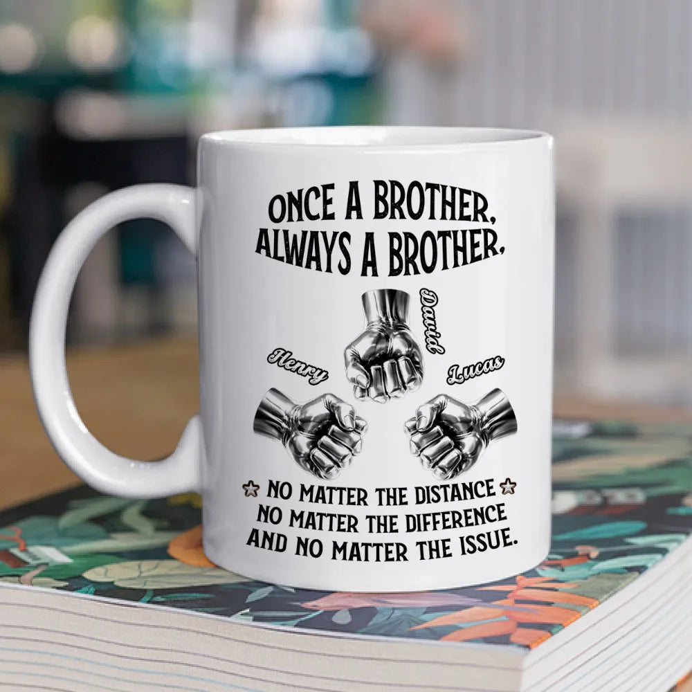 Always My Brother - Personalized Coffee Mug