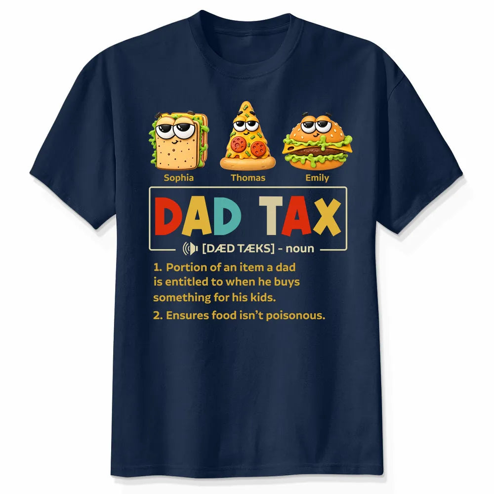 Taste Test Approved By Dad - Personalized Shirt - Heartfelt Gift For Dad, Husband