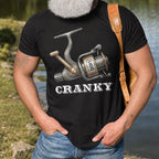 Cranky Man Gift For Fishing Man, Fishing Grandpa - Personalized Shirt