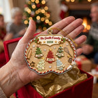 Family Christmas Tree Cake - Personalized Acrylic Ornament, Unique Gift for Family
