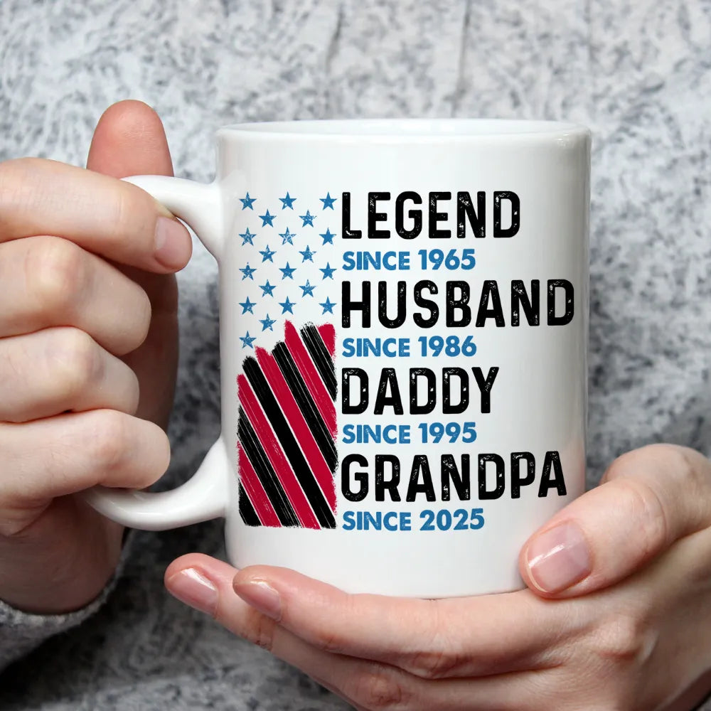 Legend Forever - Personalized Coffee Mug