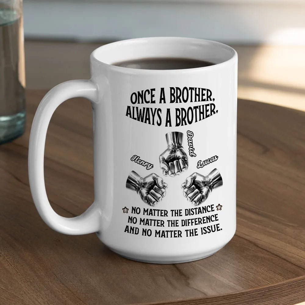 Always My Brother - Personalized Coffee Mug