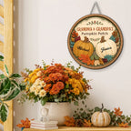 Pumpkin Patch - Personalized Wood Sign