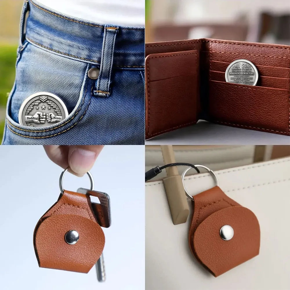 For My Son - Personalized Pocket Hug