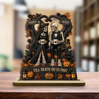 A Lifetime Of Love Together - Personalized 2-Layer Wood Plaque With Flat Base