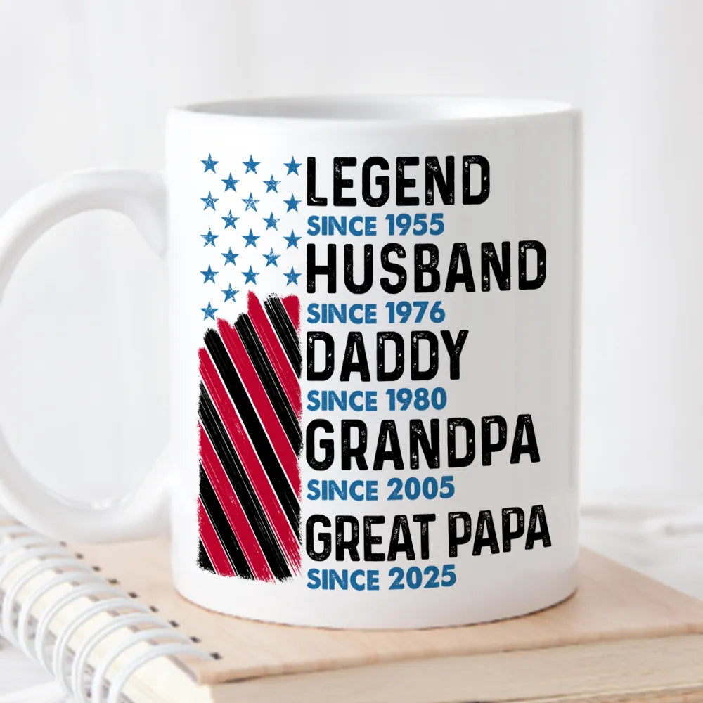 Legend Forever - Personalized Coffee Mug