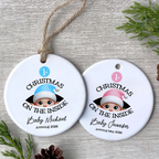 Baby's First Christmas - Personalized Ornament - New Year Gift For Expecting Parents