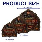 Ferals And Familiars Welcome - Personalized Wood Sign