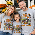 Custom Zip Code Halloween Town - Personalized Shirt - Trendy Fall Halloween Tee
