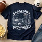 Custom Town Name & Zip Code Game Day Football - Personalized Shirt - Trendy Tee for Football Lover