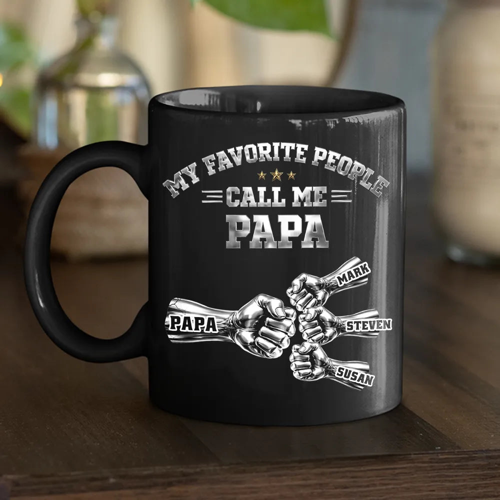 Favorite People - Personalized Coffee Mug