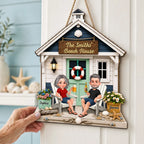 Welcome To Our Beach House 2D Flat - Personalized Wood Sign